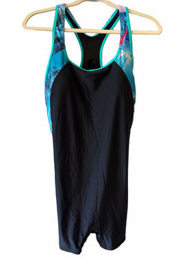 Charmo NWT one piece Boy leg athletic swimsuit 2XL